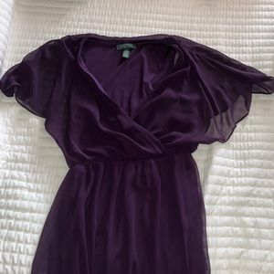 Ralph Lauren Purple Dress